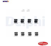DELPHI LX0366 Brake pad fitting kit