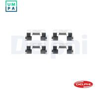 DELPHI LX0376 Brake pad fitting kit