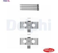 DELPHI LX0393 Brake pad fitting kit