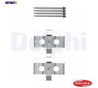 DELPHI LX0393 Brake pad fitting kit