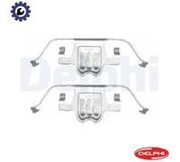 ACCESSORY KIT DISC BRAKE PAD LX0406 FOR BMW 5/E60/E61/SAV/E70/F1/F8 X5/F15/F85