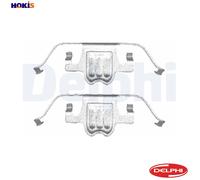 ACCESSORY KIT DISC BRAKE PAD LX0406 FOR BMW 5/E60/E61/SAV/E70/F1/F8 X5/F15/F85