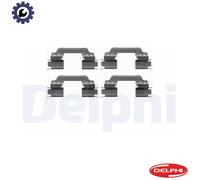 DELPHI LX0425 Brake pad fitting kit