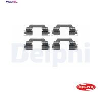 ACCESSORY KIT DISC BRAKE PAD LX0425 FOR RENAULT KANGOO/BE/BOP/Rapid/Express 1.5L