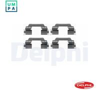 DELPHI LX0425 Brake pad fitting kit