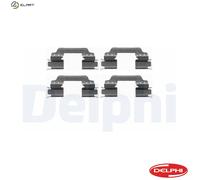 DELPHI LX0425 Brake pad fitting kit