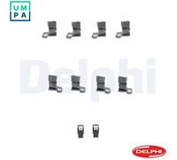 Fits DELPHI HAMULCE LX0432 BRAKE PADS MOUNTING KIT