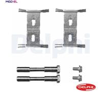 ACCESSORY KIT DISC BRAKE PAD LX0449 FOR VW BMV/BMX/BKJ 3.2L 6cyl TOUAREG