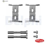 DELPHI LX0449 Brake pad fitting kit