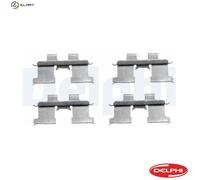 DELPHI LX0467 Brake pad fitting kit
