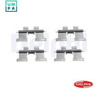 DELPHI LX0467 Brake pad fitting kit
