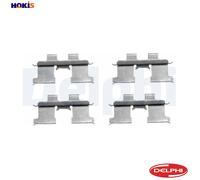 DELPHI LX0467 Brake pad fitting kit
