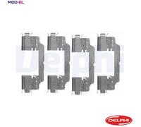 ACCESSORY KIT DISC BRAKE PAD LX0475 FOR VW PEUGEOT EXPERT/TEPEE/Van FIAT 2.0L A6