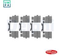 ACCESSORY KIT DISC BRAKE PAD LX0476 FOR PEUGEOT MANAGER/Platform/Chassis/Van