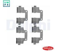 DELPHI LX0485 Brake pad fitting kit