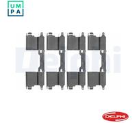DELPHI LX0502 Brake pad fitting kit