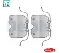 ACCESSORY KIT DISC BRAKE PAD LX0504 FOR BMW X4/SUV/F26 X5/SAV/E70/F15/F85 X6