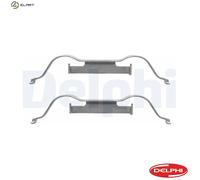 DELPHI LX0508 Brake pad fitting kit