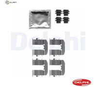 DELPHI LX0512 Brake pad fitting kit