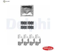 DELPHI LX0536 Brake pad fitting kit