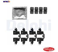 DELPHI LX0550 Accessory Kit, disc brake pads
