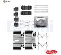 DELPHI LX0563 Accessory Kit, disc brake pads