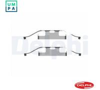 ACCESSORY KIT DISC BRAKE PAD LX0596 FOR VW BMX/BKJ/AZZ/BRJ/BMV 3.2L 6cyl TOUAREG