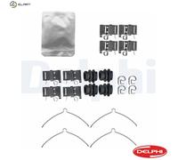 ACCESSORY KIT DISC BRAKE PAD LX0609 FOR LEXUS JEEP CHEROKEE/SUV/HATCH/MEDIO 2.5L