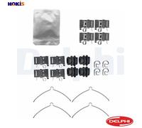 BRAKE PAD FITTING KIT LX0609 DELPHI for LEXUS TOYOTA JEEP