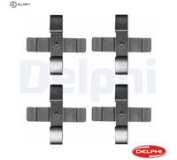 DELPHI LX0625 Brake pad fitting kit