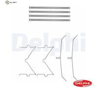 DELPHI LX0627 Brake pad fitting kit