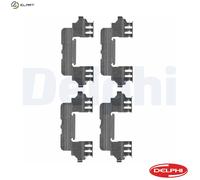DELPHI LX0629 Brake pad fitting kit