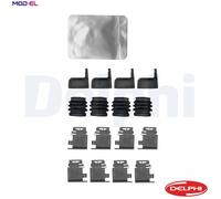 DELPHI LX0639 Accessory Kit, disc brake pads