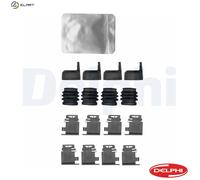 DELPHI LX0639 Accessory Kit, disc brake pads