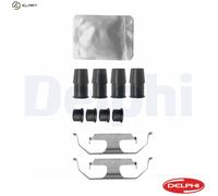 DELPHI LX0643 Brake pad fitting kit