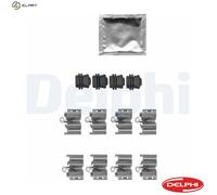 DELPHI LX0668 Brake pad fitting kit