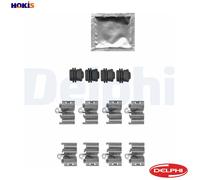 ACCESSORY KIT DISC BRAKE PAD LX0668 FOR JEEP FIAT 55283099/63088/84064 2.0L 4cyl
