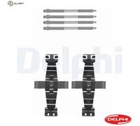 Delphi LX0674 Disc Brake Pad Accessory Kit Front Fits Audi Opel Peugeot Porsche