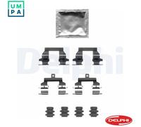 ACCESSORY KIT DISC BRAKE PAD LX0678 FOR RENAULT KOLEOS/SUV PEUGEOT NISSAN