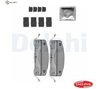 ACCESSORY KIT DISC BRAKE PAD LX0692 FOR AUDI MERCEDES-BENZ CYMC/CYRB 2.0L 4cyl