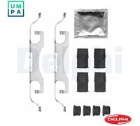 DELPHI LX0698 Brake pad fitting kit