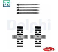 Fits DELPHI LX0702 Accessory Kit, disc brake pad LX0702 Brake pad fit ⭐UK Stock⭐