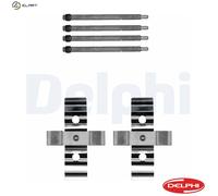 Fits DELPHI LX0702 Accessory Kit, disc brake pad LX0702 Brake pad fit ⭐UK Stock⭐