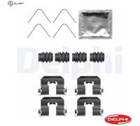 BRAKE PAD FITTING KIT LX0706 DELPHI for HYUNDAI KIA PEUGEOT