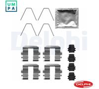 DELPHI LX0708 Brake pad fitting kit