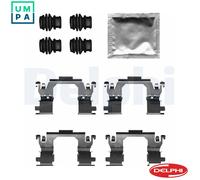 DELPHI LX0709 Brake pad fitting kit