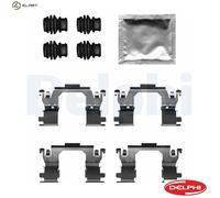 ACCESSORY KIT DISC BRAKE PAD LX0709 FOR RENAULT SCENIC/GRAND/IV TALISMAN/Sport