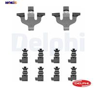 DELPHI LX0714 Brake pad fitting kit