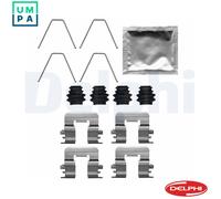 ACCESSORY KIT DISC BRAKE PAD LX0726 FOR KIA SOUL/III/Cargo OPTIMA/Sportswagon