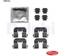 ACCESSORY KIT DISC BRAKE PAD LX0729 FOR MINI BMW B37 C15 A 1.5L 3cyl 2.0L 4cyl